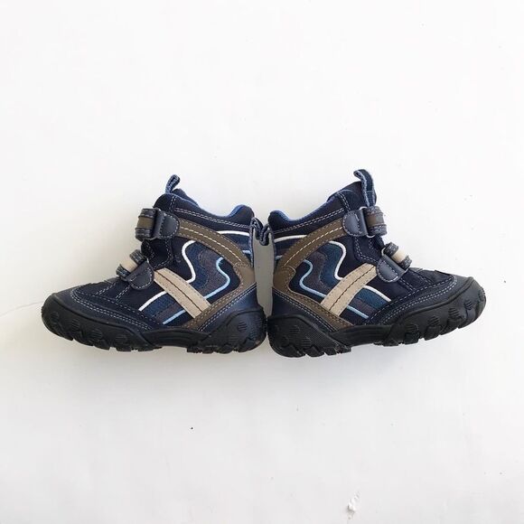 Goex blue/gray Geox Tex  boots EUC size (22) 6.5 - Picture 2 of 7